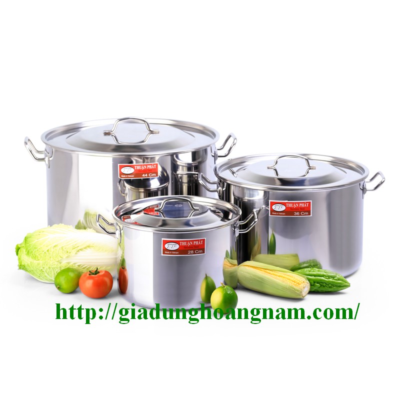 NỒI LỬNG 36 CM INOX 430