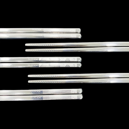 Đũa inox 304 trắng