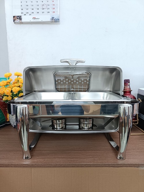 Nồi hâm buffet CN PC IN120961L-2 (Khay 2 ngăn)