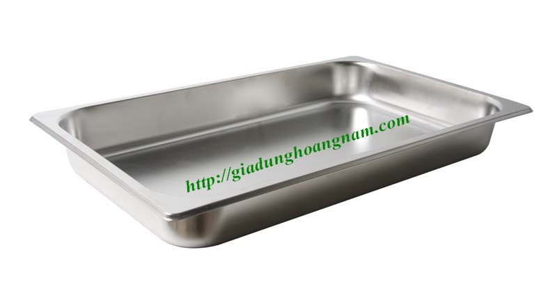 Khay inox buffet 1/1 sâu 65 cm