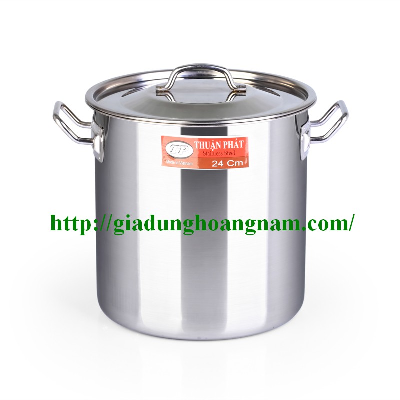 Nồi soup 10 lít inox 304 - 24x24 cm